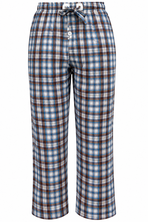 Men’s Cotton Plaid Pajama Pants