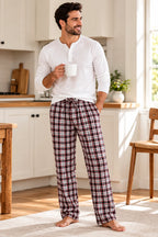 Men’s Cotton Plaid Pajama Pants